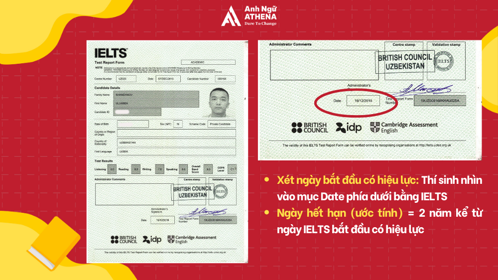 bằng ielts có giá trị bao lâu